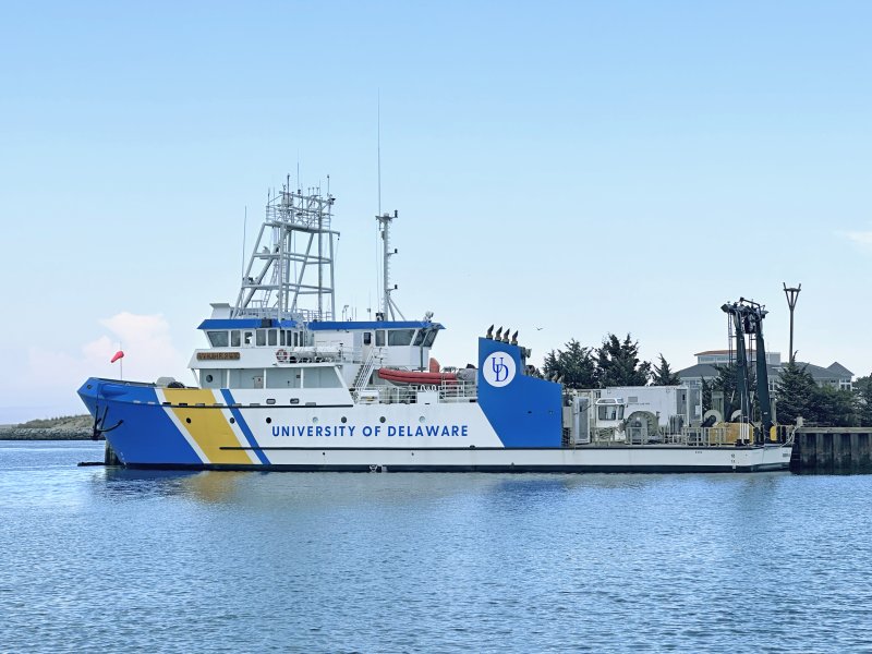 The University of Delaware’s Research Vessel Hugh R. Sharp is back from a recent overhaul and ready for tours. SOURCE: UNIVERSITY OF DELAWARE